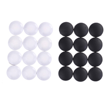 12Pcs Universal ABS Plastic Car Interior Door Lock Screw Protector Cover Cap Trim White/Black Colors 2024 - buy cheap