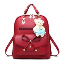MICKY KEN new Lady backpack fashion bow backpack high quality shoulder bag teen student bag large capacity Travel Bag Mochila 2024 - buy cheap