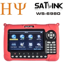 7 inch HD LCD Screen Satlink WS-6980 DVB-S2 DVB-T/T2 DVB-C Combo Satlink 6980 Digital Satellite Meter Finder Spectrum Analyzer 2024 - buy cheap