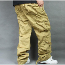 Plus Size 5XL 6XL 7XL Cargo Pants Overalls Hip Hop Men's Cotton Trousers Hiphop Men Baggy Casual Pants 2024 - buy cheap