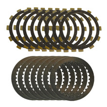 A set Motorcycle Engine Parts Clutch Friction Plates Kit & Steel Plates For YAMAHA YZ125 YZ 125 1996-2004 2024 - buy cheap