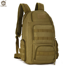 Военный тактический рюкзак 40 л, 14 дюймов, рюкзак для ноутбука, водонепроницаемый нейлоновый Мужской Дорожный рюкзак, рюкзак, мужской рюкзак 2024 - купить недорого