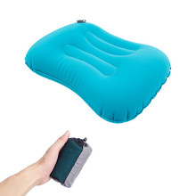 Портативная надувная подушка «сделай сам», Надувная складная воздушная подушка для шейного отдела позвоночника, забота о здоровье, туристическая подушка для шеи 2024 - купить недорого