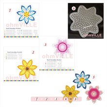 4 In 1...... Usd3.2/lot ( 4pcs/lot ).... Free Shipping ! ....small Basic Shapes Clear Pegboards: Daisies, ( Item # 100351) 2024 - buy cheap