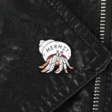 Hermit Crab Pins Animal Brooches Backpack Bag Hat Leather Jackets Fashion Accessories Hermit Life Jewelry Brooches for men women 2024 - buy cheap