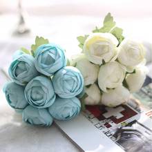 LumiParty 7 Heads Artificial Cloth Flowers Ranunculus Wedding Bouquet Party Office Home Decor Xmas Gift-30 2024 - buy cheap