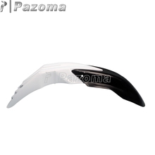 Pazoma branco e preto para-choque da motocicleta para honda 84-01 cr 500 plástico frente motocicleta fender 2024 - compre barato