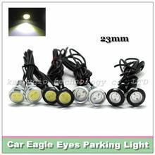 20Pcs/lot 9W 23mm White LED Auto Car Eagle Eye Driving DRL Daytime Running Light Bulbs 12V High quality Fog Lamp Free Shipping 2024 - buy cheap