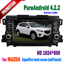 7" mazda cx-5 2012 car dvd player gps navigator 3g wifi radio BT Capacitive screen Dual core pure android 4.2.2 TA7046 2024 - buy cheap