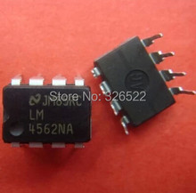 Free Shipping 20pcs/lot LM4562 LM4562NA DIP-8  Dual High Performance, High Fidelity Audio Operational Amplifier 2024 - buy cheap