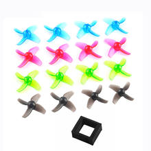 JMT 40mm 4-Paddles PC Propeller 1.0mm Hole CW CCW + Upgraded Parts Lipo Battery Fixed Mount Holder For Mobula7 FPV Moula 7 Drone 2024 - buy cheap