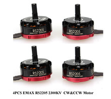 Emax rs2205 2300kv 2600kv cw ccw, 4 unidades para fpv racing motor 2024 - compre barato