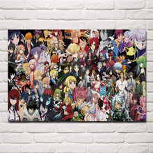 Cartazes japoneses de anime cruzados de personagens heros, imagem de parede para decoração de casa, sala de estar para quarto 192kb149 2024 - compre barato