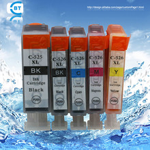5pcs Compatible canon pgi-525 cli-526 ink cartridge for mg5250 mg5150 mg6150 mg8150 ip4850 mx885 ix6550 2024 - buy cheap