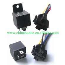 Automotive Relay 12V 40A Five-legged Normally Open Switch Relay and with Pigtailed Socket 2024 - buy cheap
