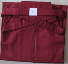 Calças de artes marciais unissex, calças japonesas de alta qualidade para iaido aikido hakama hapkido calças de artes marciais escuro vermelho azul preto 2024 - compre barato