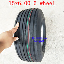 2019 Hot Sale 15X6.00-6 Wheel with High Performance Fits for 168CC Karting Go Kart Motorcycle Wheel Rim with Tubeless Tire 2024 - buy cheap