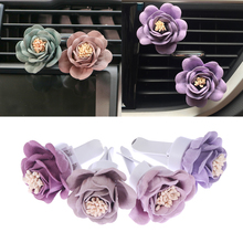 High Quality Car Air Vent Perfume Flower Scent Auto Outlet Air Freshener Solid Fragrance Car StylingAuto Decors 2024 - buy cheap