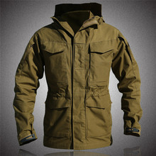 M65 roupa do exército blusão tático jaqueta masculina outono inverno à prova d' água resistente, à prova de vento, respirável pesca 2024 - compre barato