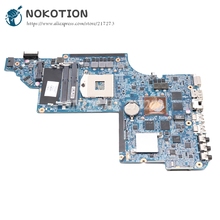 Материнская плата NOKOTION 665343-001 650799-001 для ноутбука HP Pavilion DV6, материнская плата для ноутбука HM65 DDR3 HD6770M, 1 ГБ GPU 2024 - купить недорого