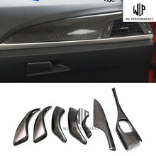 F20 Car Interior Accessories Door Veneer Carbon Fiber Car Styling For BMW 1 Series F20 Car Body Kit 2012-2016 2024 - buy cheap