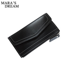 Mara's Dream Ladies Purses Female Leather Wallets Women Long Zipper Purse Woman Wallet Card Holder Clutch High Quality Wallets 2024 - buy cheap