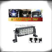 Super Bright  8" 36W Car LED Light Bar 12V auto products lantsun 2024 - buy cheap
