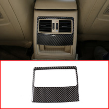 Pegatina de fibra de carbono para BMW E90 E92 3 Series 2005-2012, parte trasera de coche, ventilación de aire acondicionado, embellecedor de marco, accesorios 2024 - compra barato