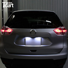 Tcart-luces LED de conducción nocturna para Nissan x-trail T32, luces de trabajo de noche, Canbus, para coche, 2014, 2015, 2016, 2017, 2018 2024 - compra barato