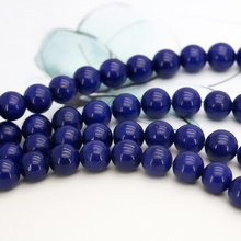 Hot!8mm Lapis lazuli round loose beads 15inches DIY wholesale  suitable for women fashion jewelry making design 2024 - buy cheap