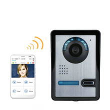 Беспроводной домофон с Wi-Fi, дверной звонок, система ночного видения, водонепроницаемая камера с дождевиком, HD 720P 2024 - купить недорого