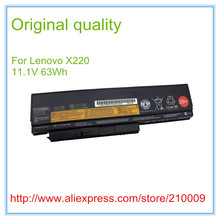 Baterias de laptop originais para x220 x220i 42t4899 42t4900 6-cell 63wh 29 + 2024 - compre barato