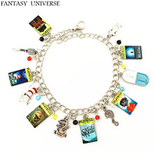 Dr Seuss Matilda the Musical The Sound of Music Charm Bracelet Broadway Poster tags High Quality Small Jewelry Woman/Boy Gift 2024 - buy cheap