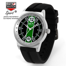 Relógio de pulso esportivo masculino, relógio fashion de marca luxuosa gt com pulseira de silicone f1, relógio casual de quartzo, relógio de pulso montre homme