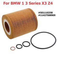 Engine Oil Filter with Gasket Kit for BMW 1 Series for 3 Series for X3 Z4 120i 118i 116i 2024 - buy cheap