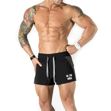 2021 Summer mens shorts Jogger Fitness fashion Casual gyms workout Bodybuilding Breathable quick-drying Beach sweat shorts 2024 - buy cheap