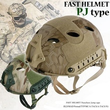 Airsoft-casco protector de salto rápido tipo PJ táctico militar CS WarGame, accesorios para Paintball y caza del ejército 2024 - compra barato
