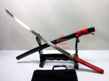 Espada katana japonesa musashi tsuba forjada à mão 40.6 ", espada afiada katana japonesa 2024 - compre barato