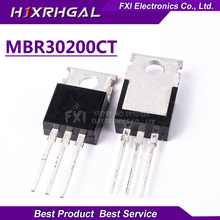 10pcs MBR30200CT TO-220 200V 30A new original 2024 - buy cheap