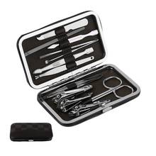 12 in 1 Stainless Steel Nail Clipper Set Pedicure Manicure Tools Set Nail Care Nipper Cutter Cuticle Beauty Suit Kit Nail Nipper 2024 - buy cheap