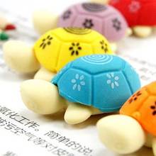 2pcs/lot  New small turtle Style eraser cute,Funny Erasers,Office&Study Rubber Eraser,kids stationery,Wholesale  (SS-291) 2024 - buy cheap