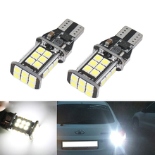 Luz LED CANBUS T15 de marcha atrás de respaldo de coche, lámpara OBC sin señal de Error para Lada Granta Niva Priora Kalina Xray Vesta, W16W, 2 uds. 2024 - compra barato