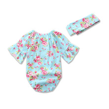 Summer Newborn Baby Girl Clothes Clothes Floral Cotton Casual Romper Jumpsuit Clothes Outfits Sunsuit 2024 - buy cheap