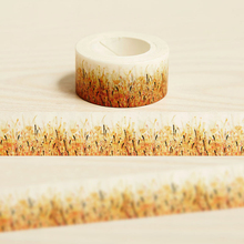 2cm*10m Autumn Grass Washi Tape Decoration Scrapbooking Diary Masking Tape Sticker Papeterie Autocollant Kawaii Stationery 2024 - buy cheap