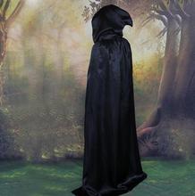 2016 Halloween witches collar black and red cape cloak vampire cape worn on both sides of the double Hooded Cloak of abult kids 2024 - buy cheap