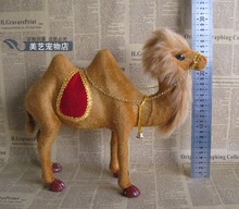 Simulation camel polyethylene&furs camel model funny gift about 33cmx10cmx26cm 2024 - buy cheap