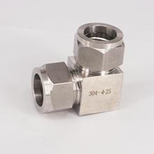 Fit Tube O/D 25mm Equal Elbow 304 Stainless Ferrule Pneumatic Air Compression Fitting 2024 - buy cheap