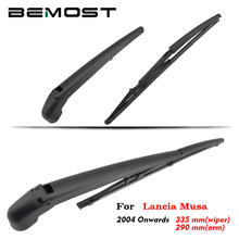 BEMOST Car Rear Windscreen Windshield Wiper Arm Blade Soft Natural Rubber For Lancia Musa 335MM Hatchback Year From 2004 To 2018 2024 - buy cheap