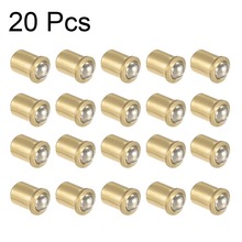 Uxcell 20pcs 5x8.5mm 7x10mm Cabinet Drawer Closet Door Spring Brass Ball Catch Furniture Fitting Door Lock Replacement Parts 2024 - buy cheap