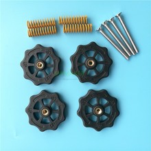 M4 thumb level nut leveling knob + springs Screws kit for Creality CR-10S CR-10 S4 S5 Ender-3 3D Printer 2024 - buy cheap